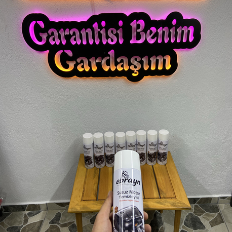 Susuz motor temizleme