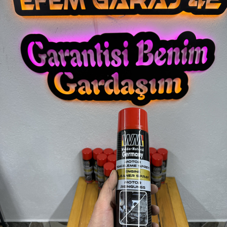 Alman malı susuz motor temizleme