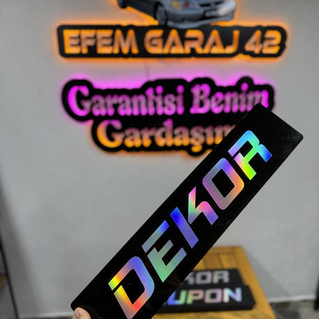 Dekor plaka